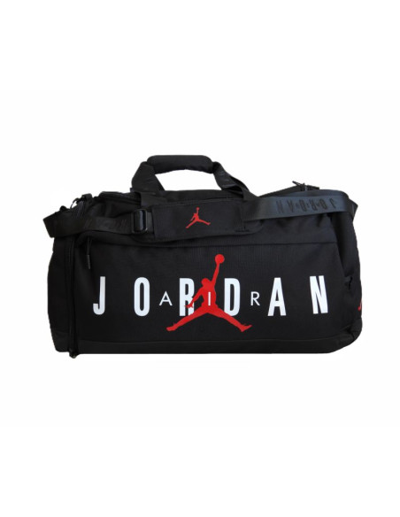 Torba sportowa air jordan velocity duffle medium bag 55l czarna - mm0920-023
