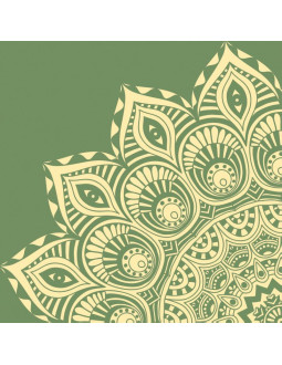 Gaiam mata do jogi olive haze mandala 6 mm 66825 2