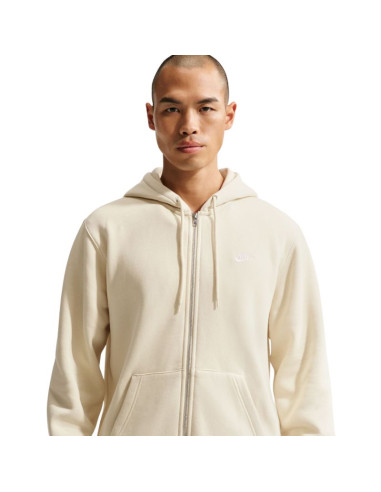 Bluza męska nike club bb fz hoodie jasne khaki fn3861 229