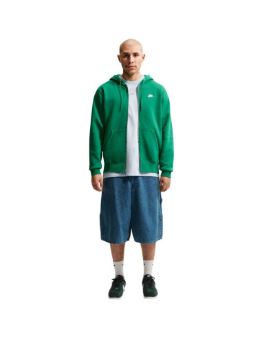 Bluza męska nike club bb fz hoodie zielona fn3861 365