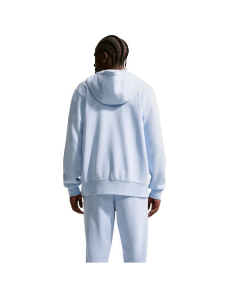 Bluza męska nike club bb fz hoodie błękitna fn3861 407