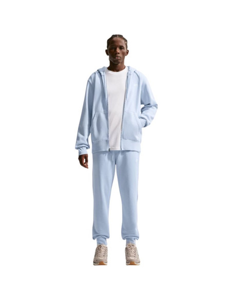 Bluza męska nike club bb fz hoodie błękitna fn3861 407