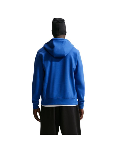 Bluza męska nike club bb fz hoodie niebieska fn3861 480