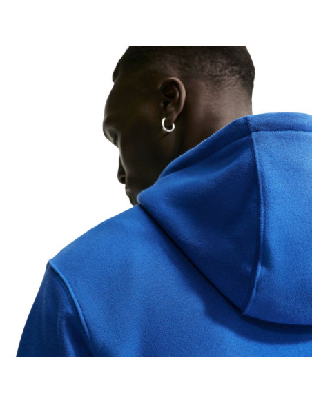Bluza męska nike club bb fz hoodie niebieska fn3861 480