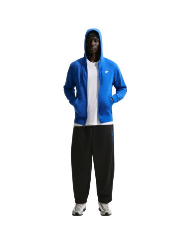 Bluza męska nike club bb fz hoodie niebieska fn3861 480