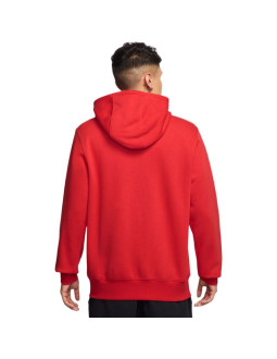 Bluza męska nike club bb fz hoodie czerwona fn3861 657 2