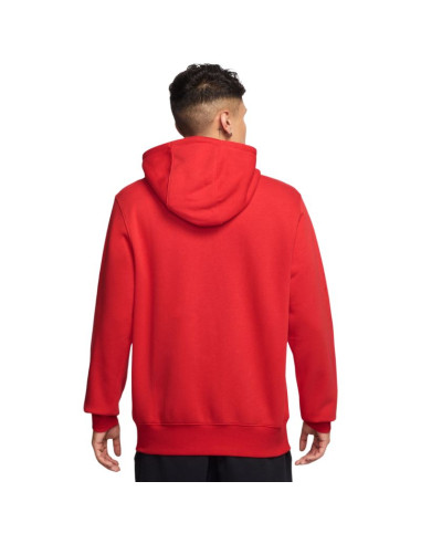 Bluza męska nike club bb fz hoodie czerwona fn3861 657