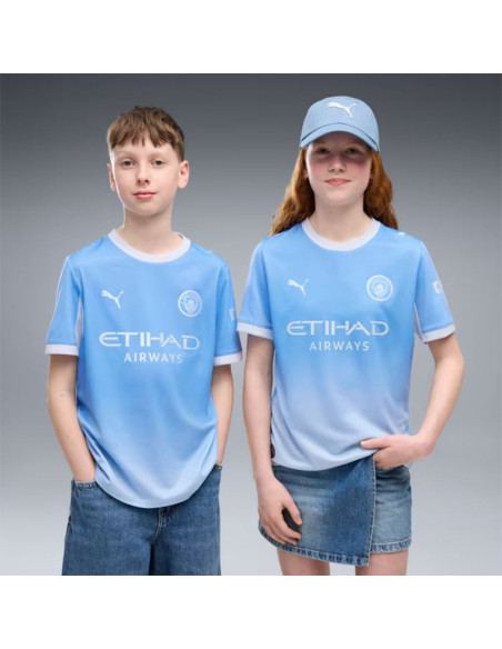 Koszulka puma manchester city 2026/27 home jsy replica jr 784329-01