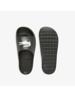 Lacoste serve slide 2.0 224 1 cma blk/wht (748cma001031261) 2
