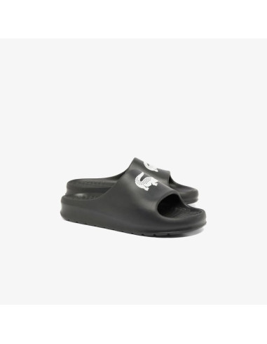 Lacoste serve slide 2.0 224 1 cma blk/wht (748cma001031261)