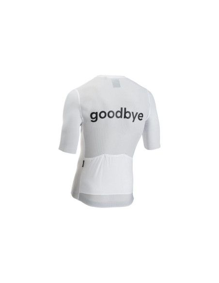 Koszulka rowerowa northwave blade hello goodbye jersey s/s biała