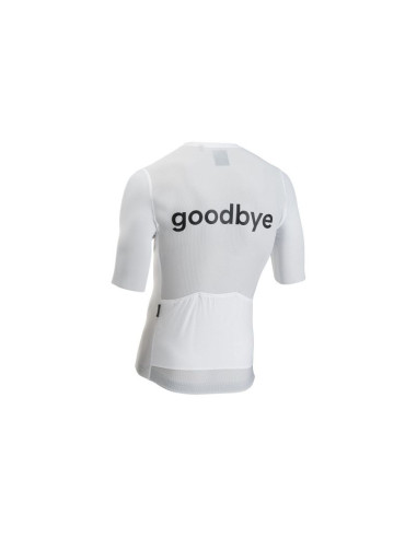 Koszulka rowerowa northwave blade hello goodbye jersey s/s biała