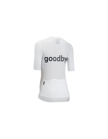Koszulka rowerowa northwave blade hello goodbye woman jersey s/s biała
