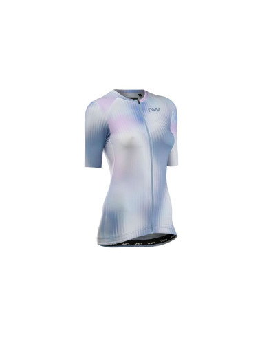 Koszulka rowerowa northwave blade woman jersey s/s szara