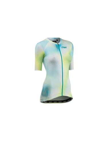 Koszulka rowerowa northwave blade woman jersey s/s zielona