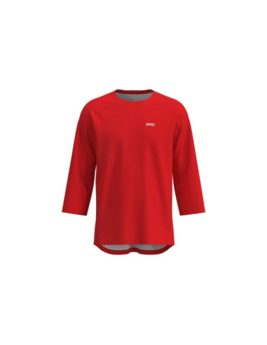Koszulka rowerowa poc m's motion air 3/4 jersey czerwona