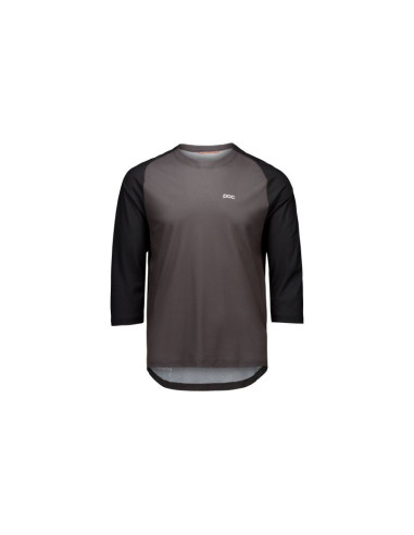 Koszulka rowerowa poc m's motion air 3/4 jersey szary