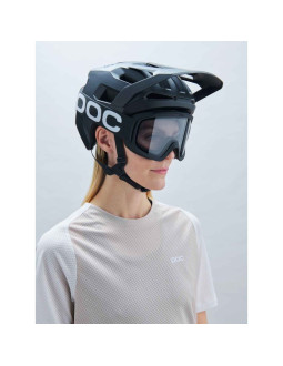 Gogle rowerowe poc ora czarny - grey cat 1 2