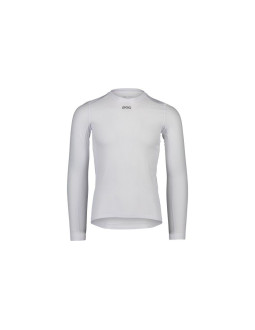 Koszulka rowerowa poc essential layer ls - biały