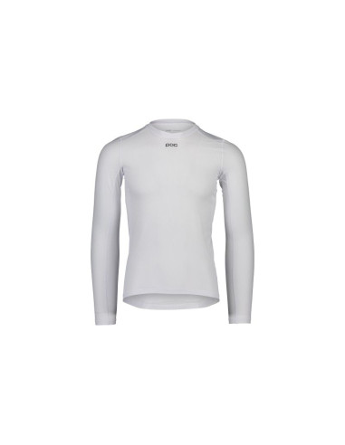 Koszulka rowerowa poc essential layer ls - biały