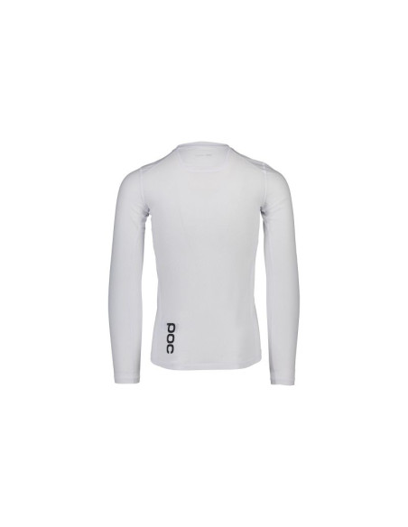 Koszulka rowerowa poc essential layer ls - biały