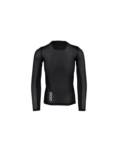 Koszulka rowerowa poc essential layer ls - czarny