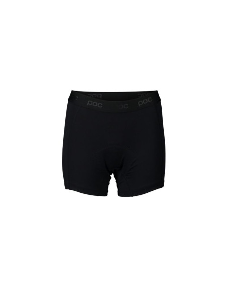 Bokserki rowerowe poc w's re-cycle boxer - czarny