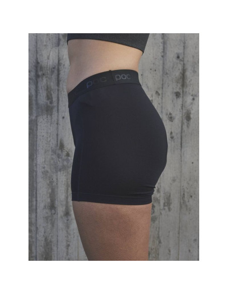 Bokserki rowerowe poc w's re-cycle boxer - czarny