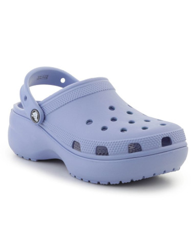 Crocs classic platform clog blue haze 206750-453