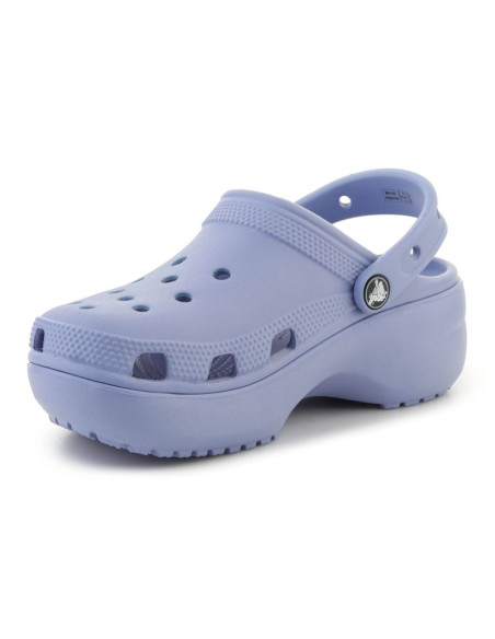 Crocs classic platform clog blue haze 206750-453