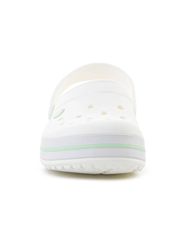 Crocs crocband white/serene green 11016-1yl