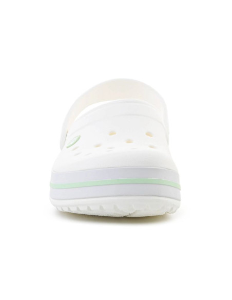 Crocs crocband white/serene green 11016-1yl