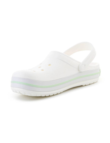 Crocs crocband white/serene green 11016-1yl