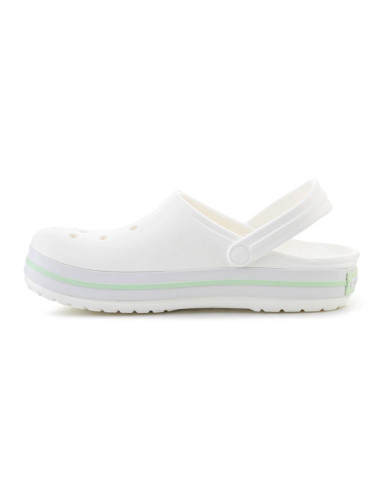 Crocs crocband white/serene green 11016-1yl