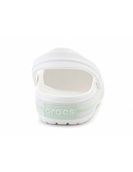 Crocs crocband white/serene green 11016-1yl