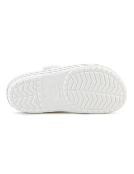Crocs crocband white/serene green 11016-1yl