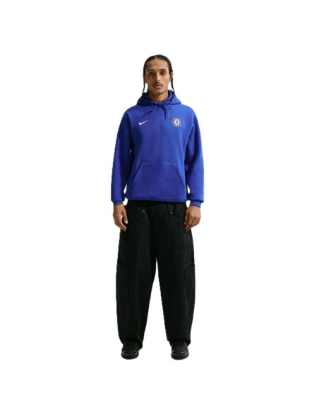 Bluza z kapturem nike chelsea londyn club ii3419-452