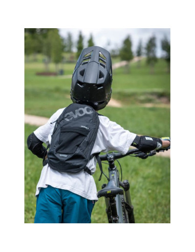 Plecak rowerowy dla dzieci evoc joyride 4 steel/lemonade/mint