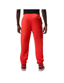 Spodnie sportowe męskie air jordan flight fleece czerwone - fv7251-673 2