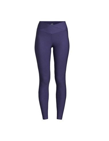 Legginsy damskie z wysoką talią casall overlap high waist tights fioletowy