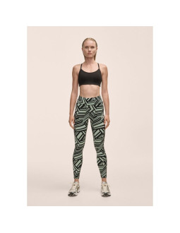 Legginsy damskie casall essential printed tights zielony