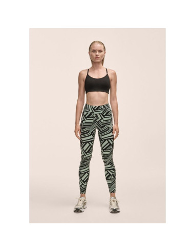 Legginsy damskie casall essential printed tights zielony