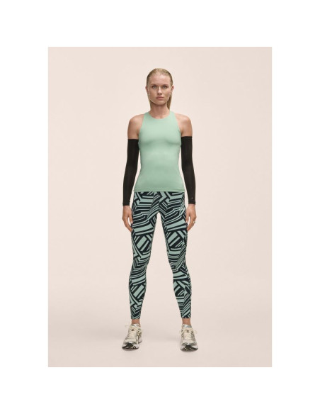 Legginsy damskie casall essential printed tights zielony