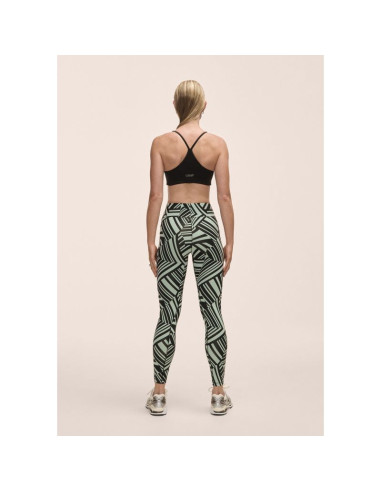Legginsy damskie casall essential printed tights zielony