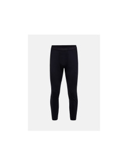 Spodnie termiczne peak performance magic 7/8 long johns wool-blend baselayer men czarny