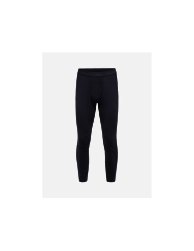 Spodnie termiczne peak performance magic 7/8 long johns wool-blend baselayer men czarny