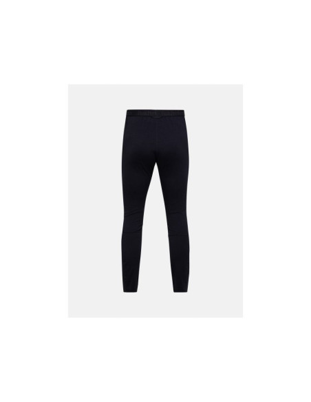 Spodnie termiczne peak performance magic 7/8 long johns wool-blend baselayer men czarny