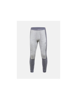 Spodnie termiczne peak performance magic 7/8 long johns wool-blend baselayer men szary