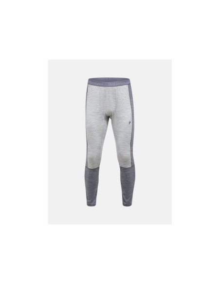 Spodnie termiczne peak performance magic 7/8 long johns wool-blend baselayer men szary