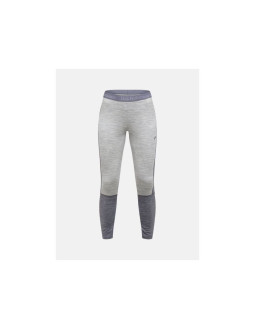 Spodnie termiczne peak performance magic 7/8 long johns wool-blend baselayer women szary